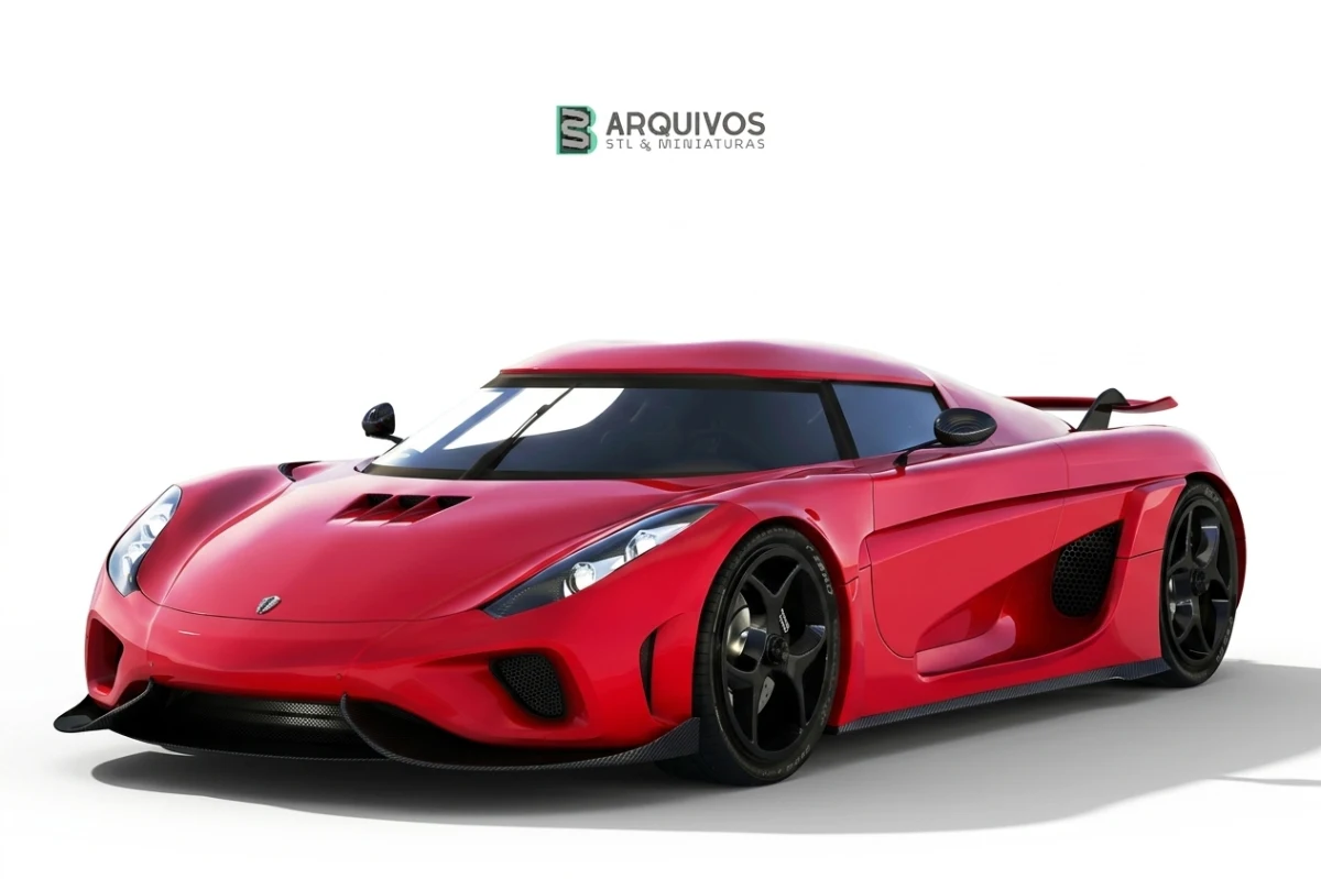 Modelo 3D STL - Koenigsegg Regera 2016